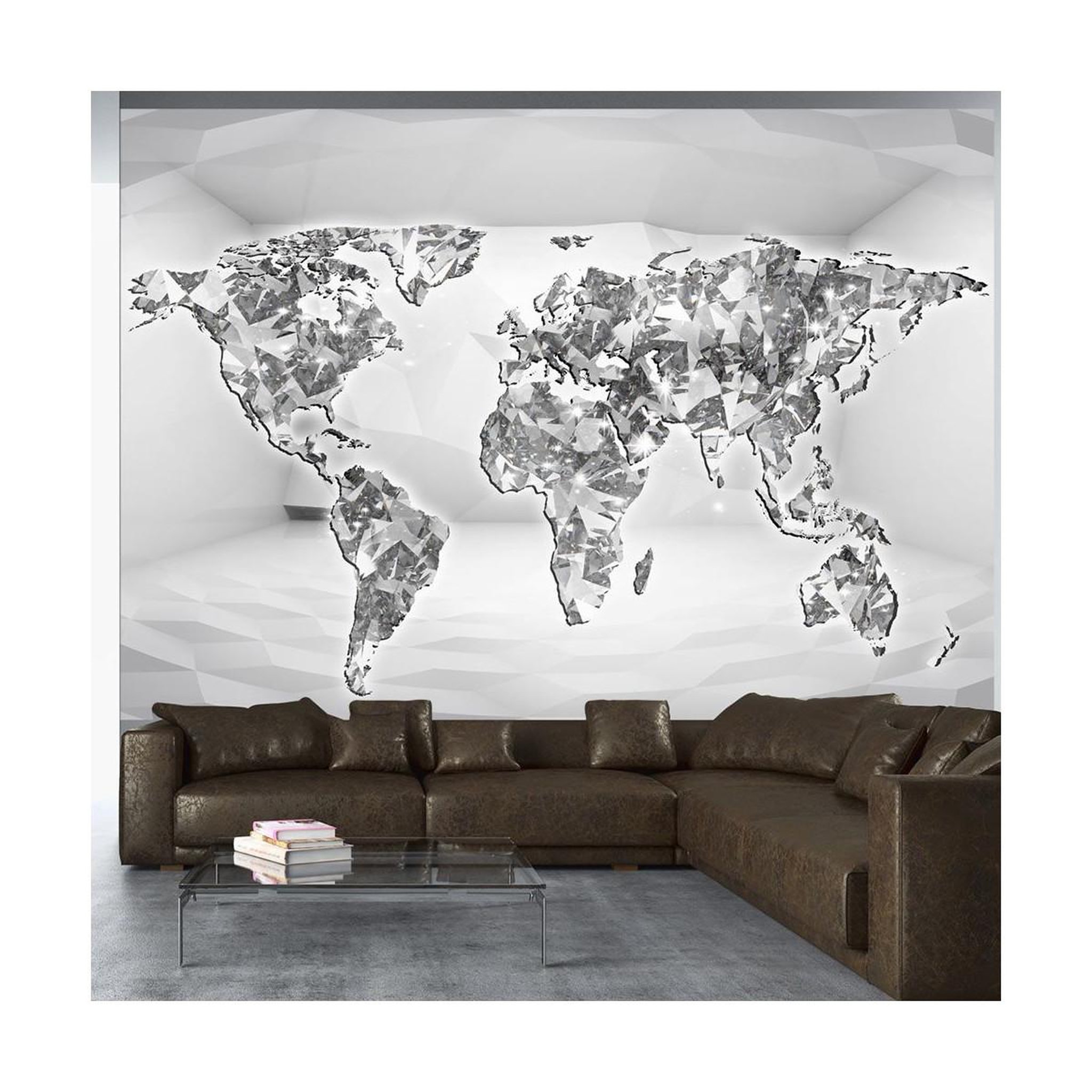 Voir la diapositive 1 : Paris Prix Papier peint  diamond map