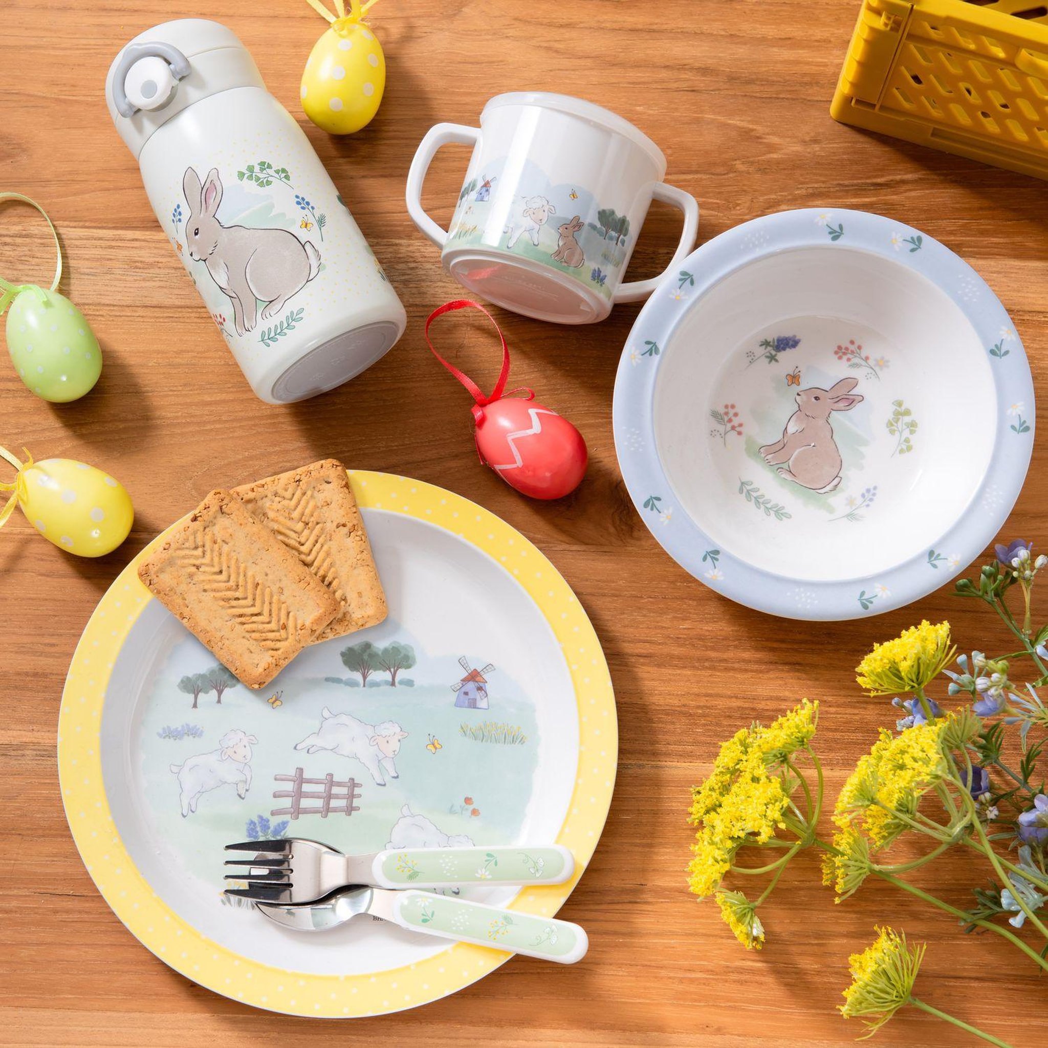 Voir la diapositive 2 : Amadeus Valisette coffret set repas 5 pièces campagne