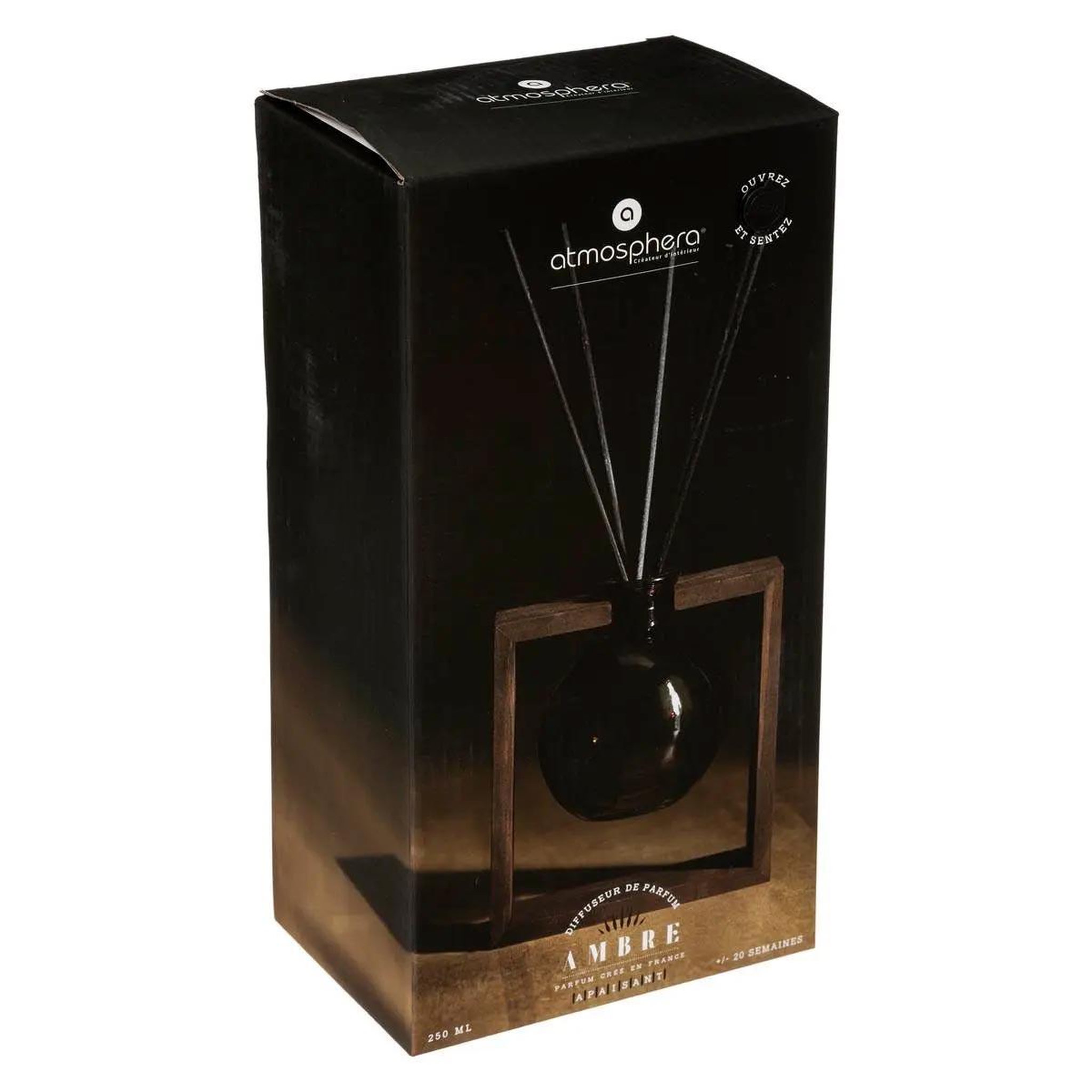 Voir la diapositive 3 : COMPTOIR DE LA BOUGIE Diffuseur de parfum  snow  250ml ambre