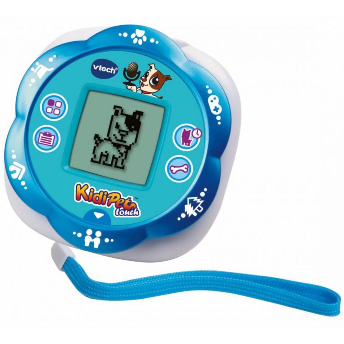 VTECH Kidipet Touch Chien bleu pas cher Auchan.fr