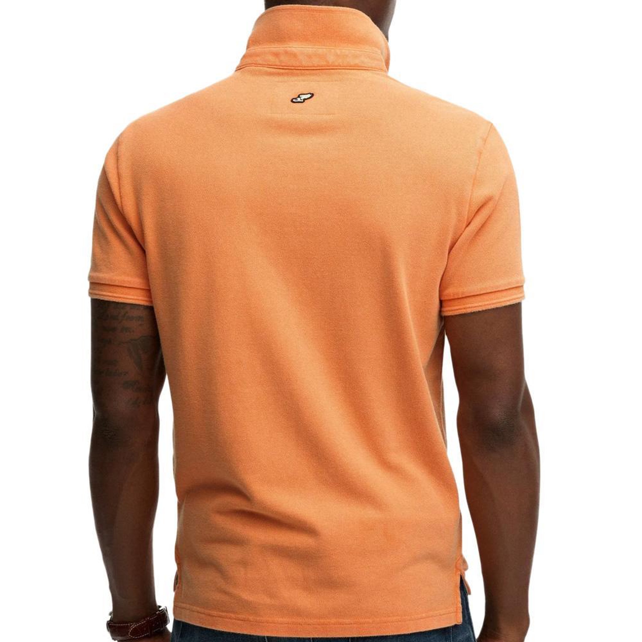 Voir la diapositive 2 : SUPERDRY Polo Orange Homme Superdry Classic Pique