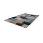 Voir la diapositive 4 : Paris Prix Tapis Patchwork Fait Main  Ballerina  Turquoise