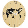 Voir la diapositive 3 : VIDAXL Horloge murale jaune et noir Ø30 cm bois d'ingenierie