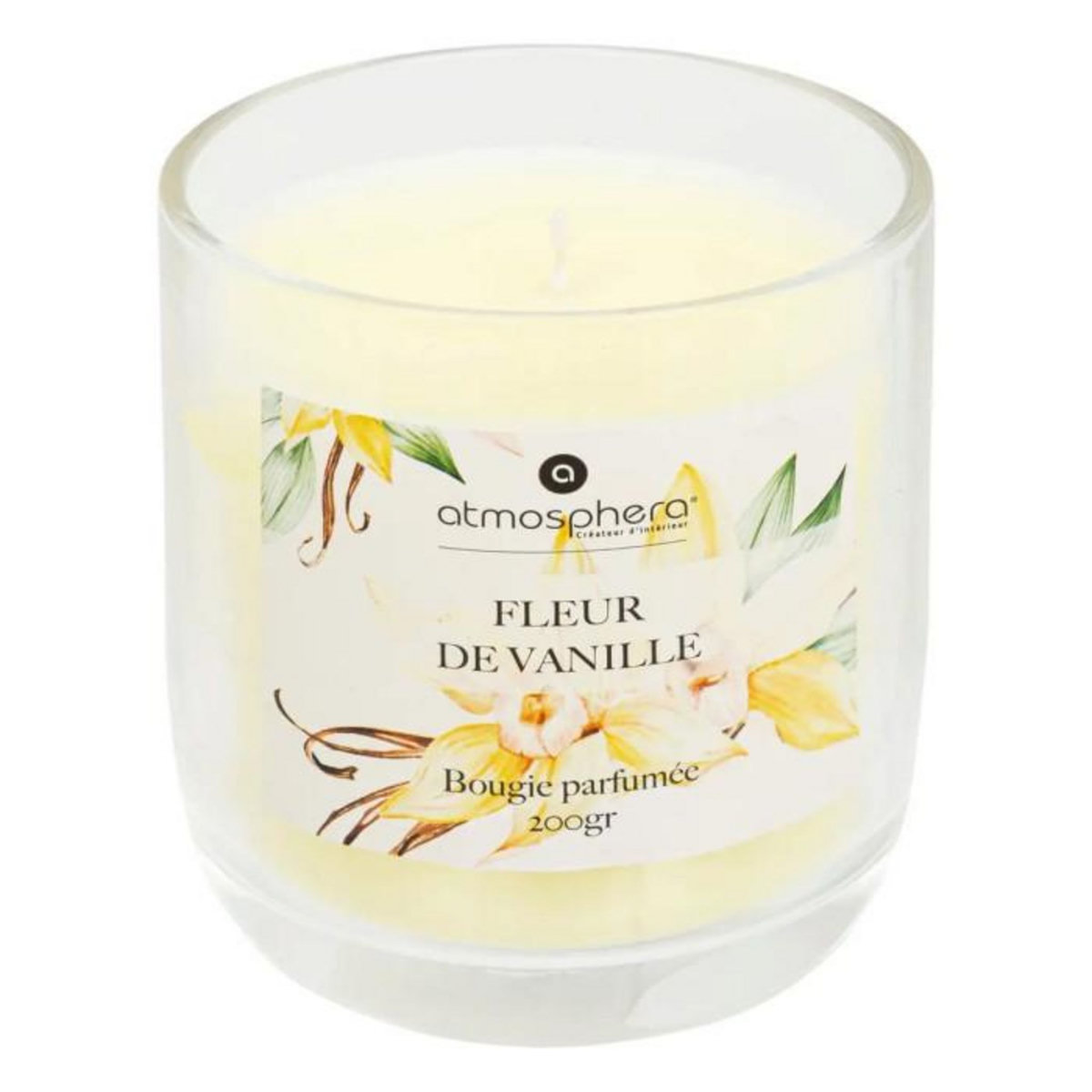 ATMOSPHERA Bougie Parfumée  Oudy  200g Fleur de Vanille