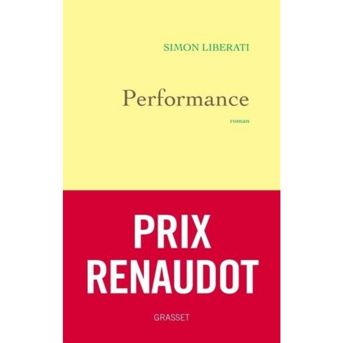 PERFORMANCE, Liberati Simon