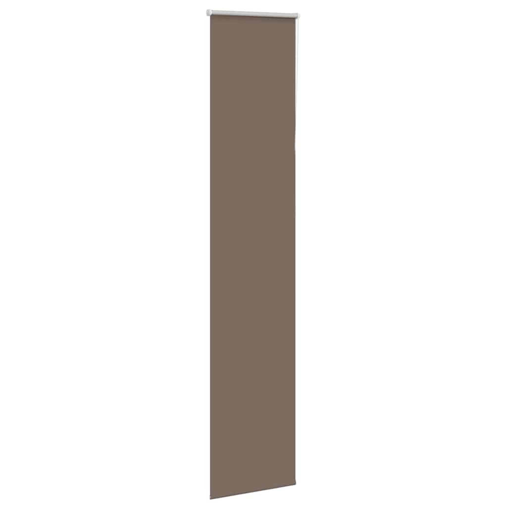 Voir la diapositive 3 : VIDAXL Store enrouleur occultant cafe 50x210cm largeur du tissu 45,7cm