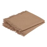 ATMOSPHERA Lot de 2 Serviettes de Table  Maha  40x40cm Beige
