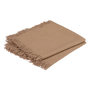 Voir la diapositive 1 : ATMOSPHERA Lot de 2 Serviettes de Table  Maha  40x40cm Beige