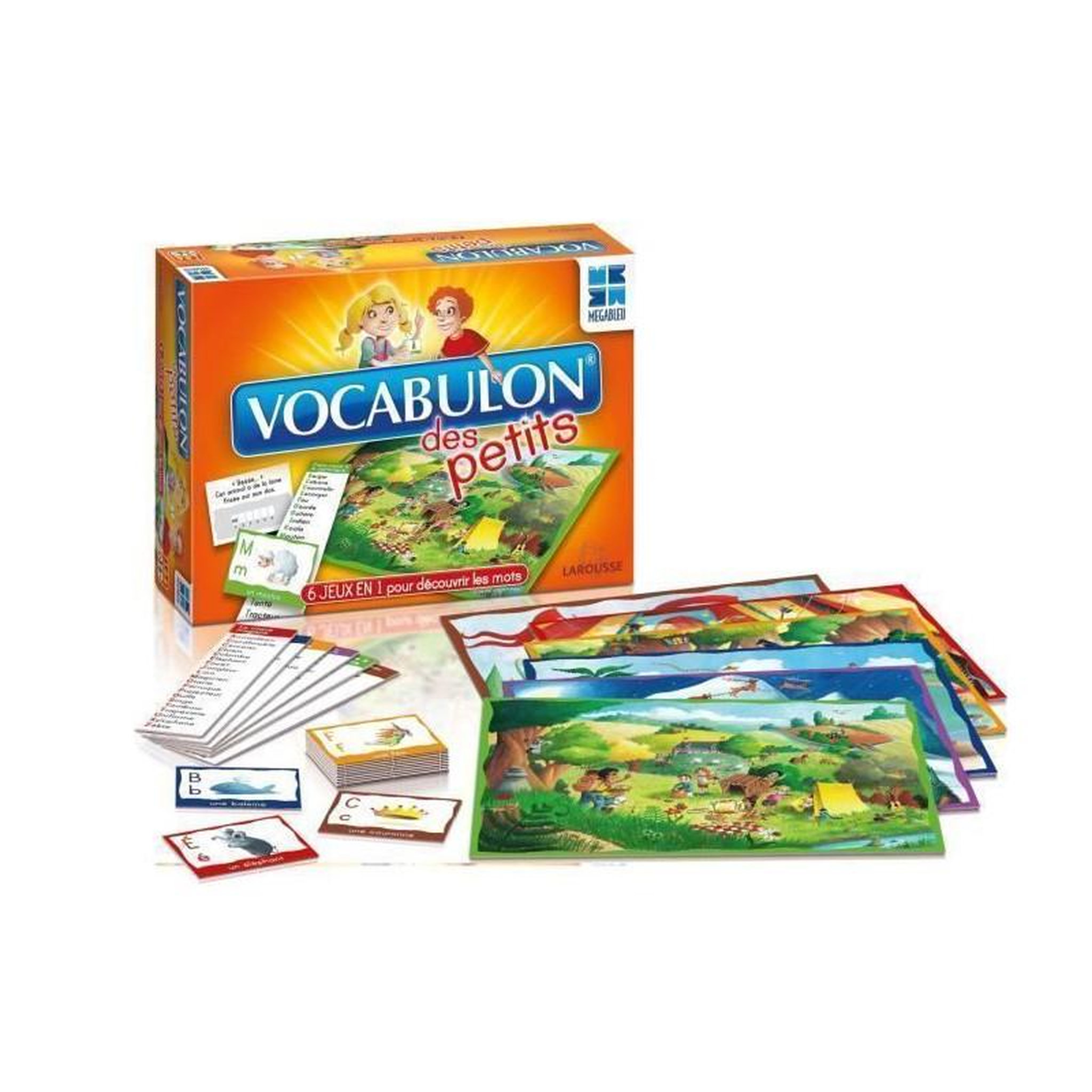 Megableu MEGABLEU Jeu dapprentissage Vocabulon des Petits