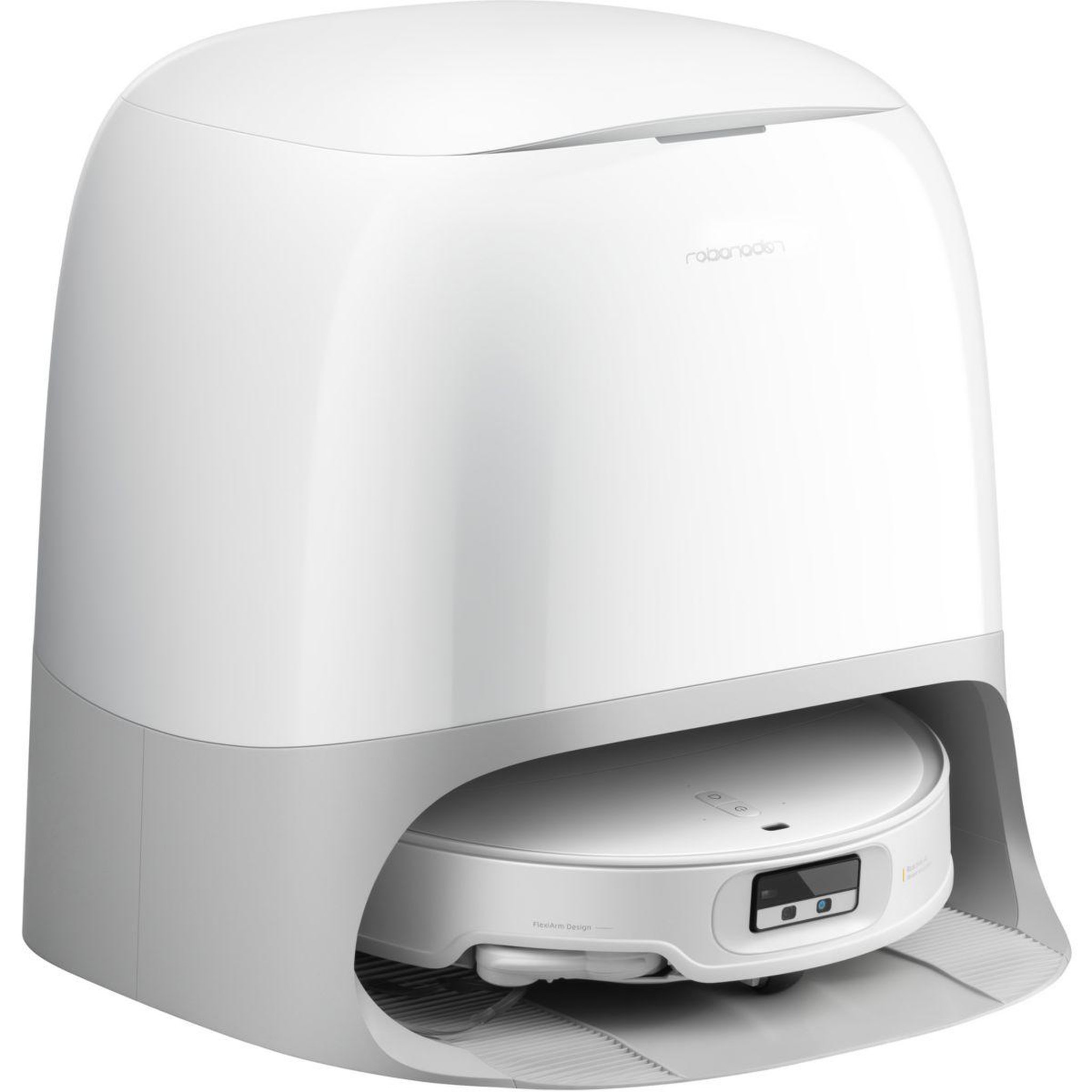 ROBOROCK Robot aspirateur laveur qrevo curvx white