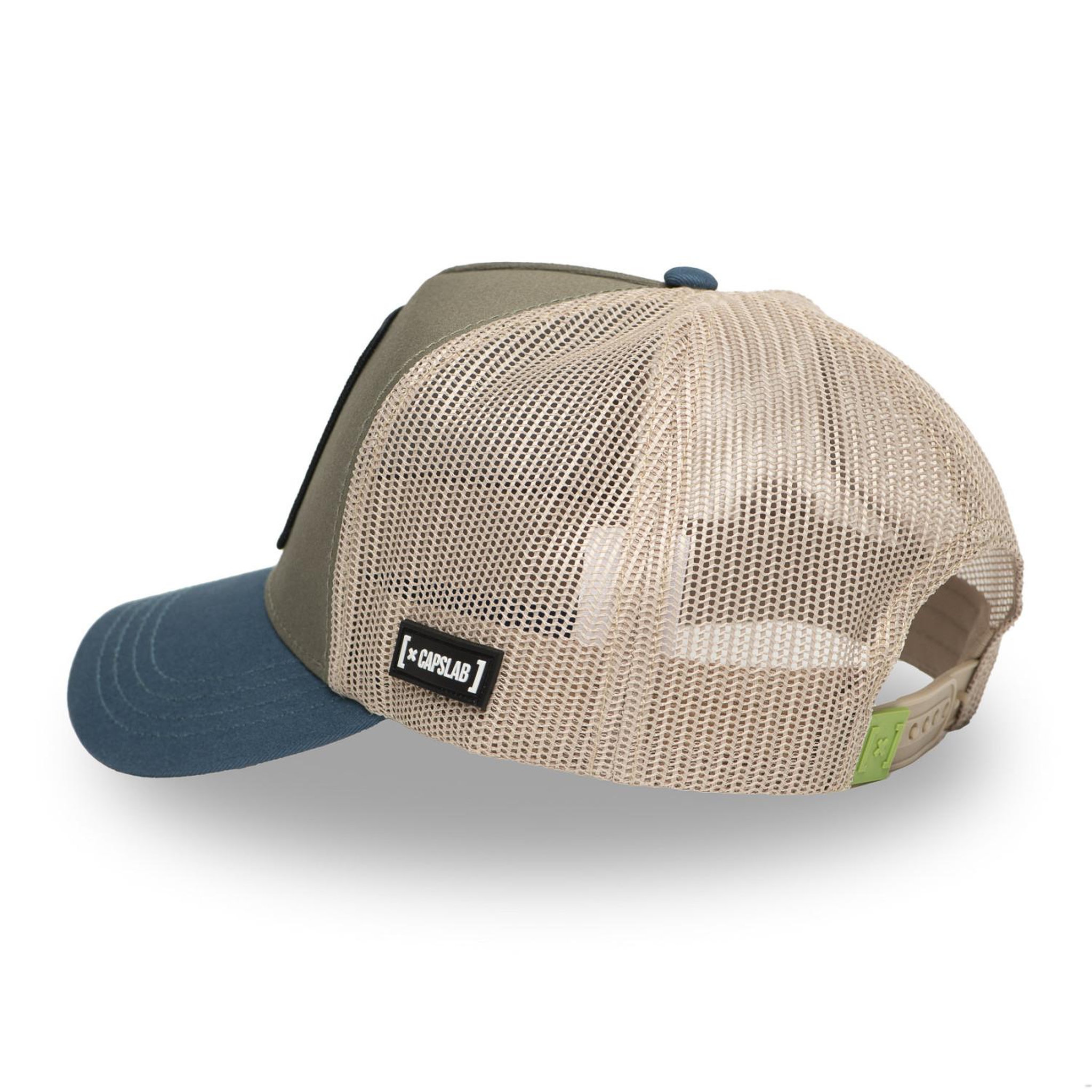 Voir la diapositive 5 : CAPSLAB Casquette trucker en coton avec filet Rick & Morty Pickle