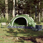 Voir la diapositive 3 : VIDAXL Tente de camping 4 personnes vert liberation rapide