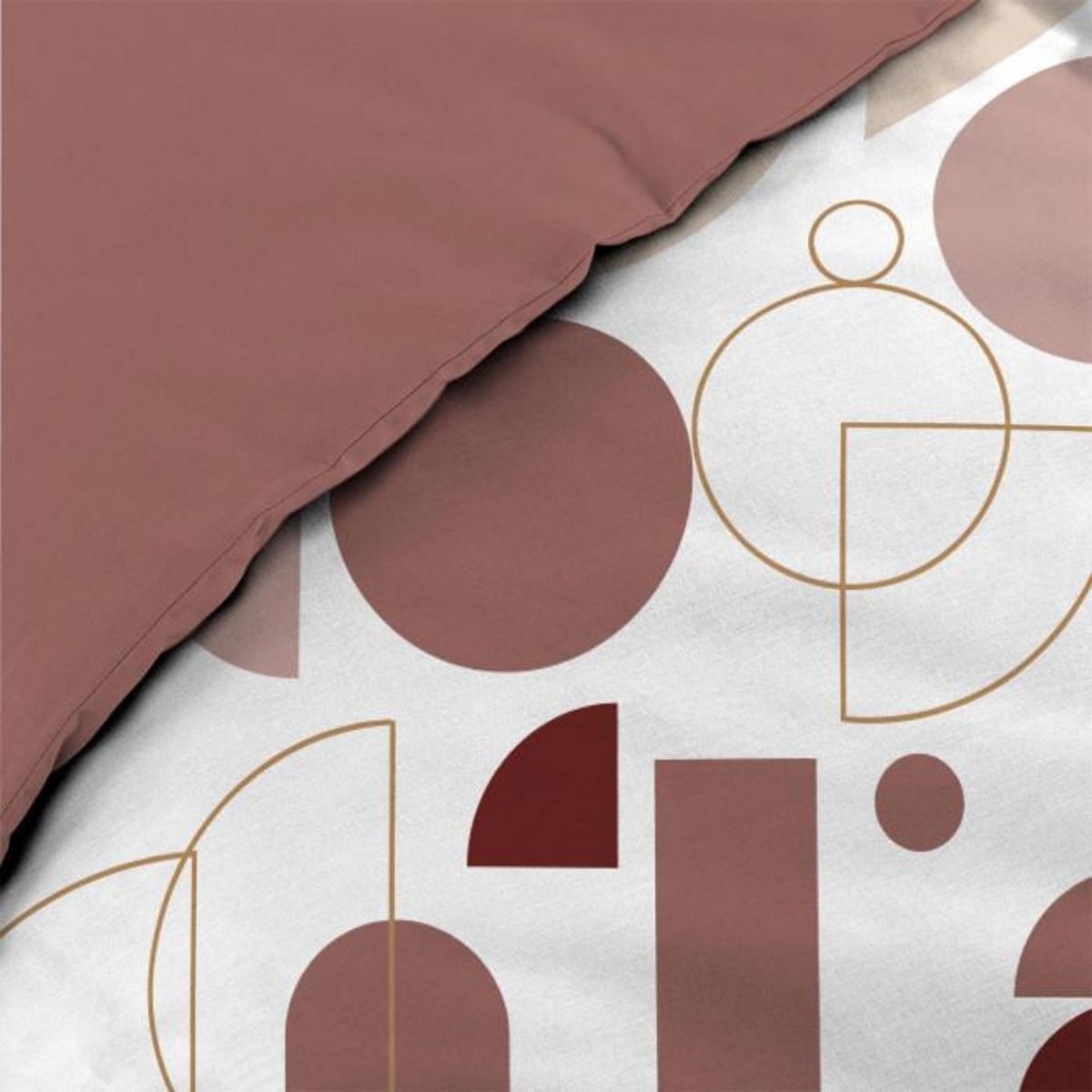 Paris Prix Parure de Lit 3 Pièces  Chilipop  240x220cm Rose