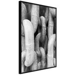 Paris Prix Affiche Murale Encadrée  Chains. Coloris disponibles : Jaune, Noir