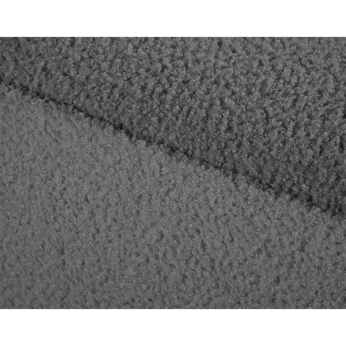 BEST MOBILIER Topaze - fauteuil - en tissu bouclette