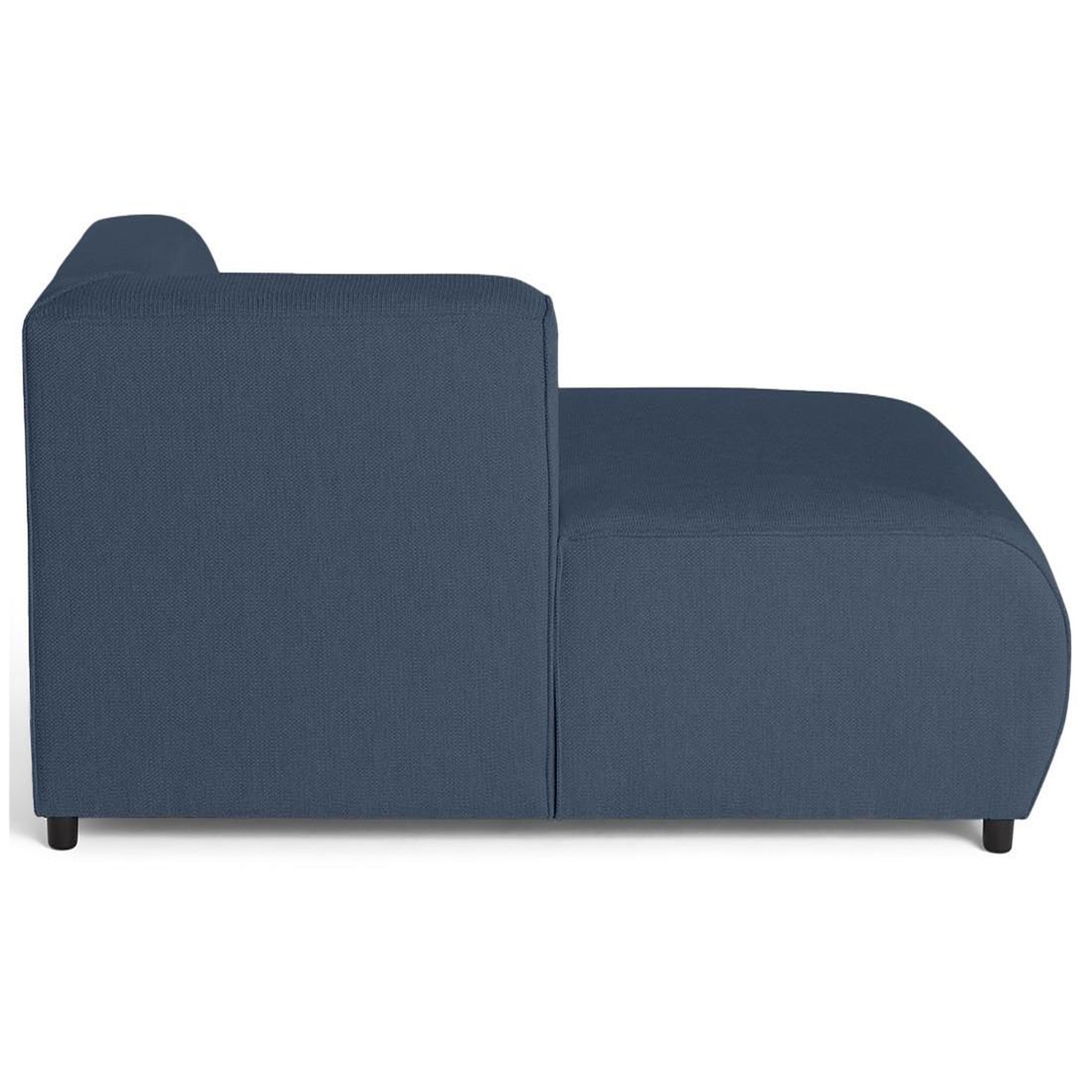 Voir la diapositive 6 : LISA DESIGN Suaro - module d'assise méridienne gauche en tissu texturé