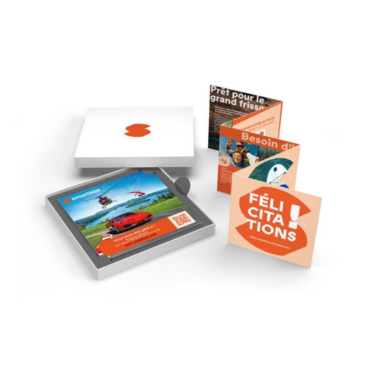 Smartbox 100% adrénaline - Coffret Cadeau Sport & Aventure