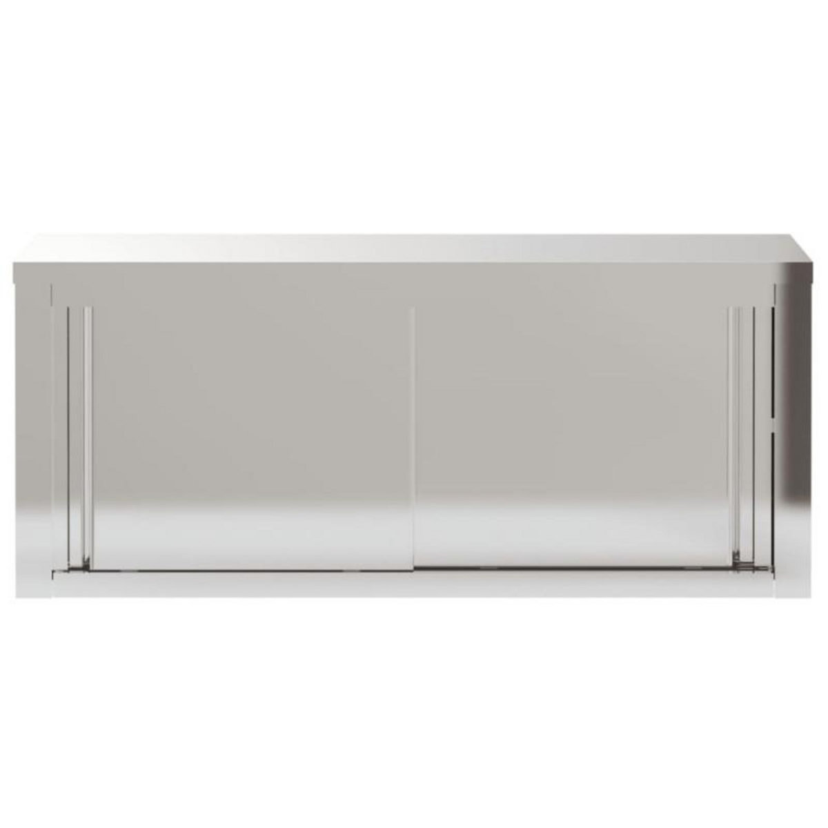 VIDAXL Armoire murale de cuisine avec portes coulissantes inox