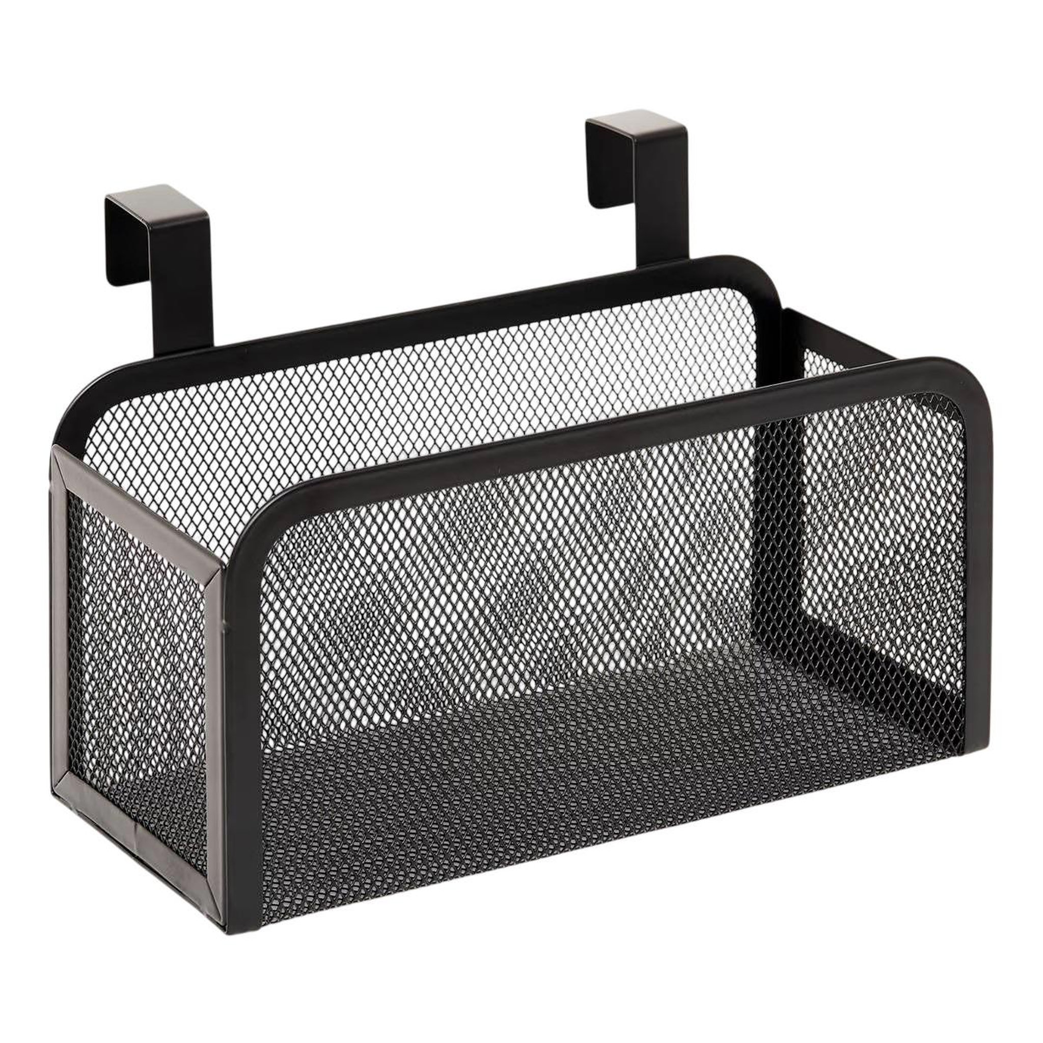 FIVE Panier de rangement sur porte  spacy  25cm noir