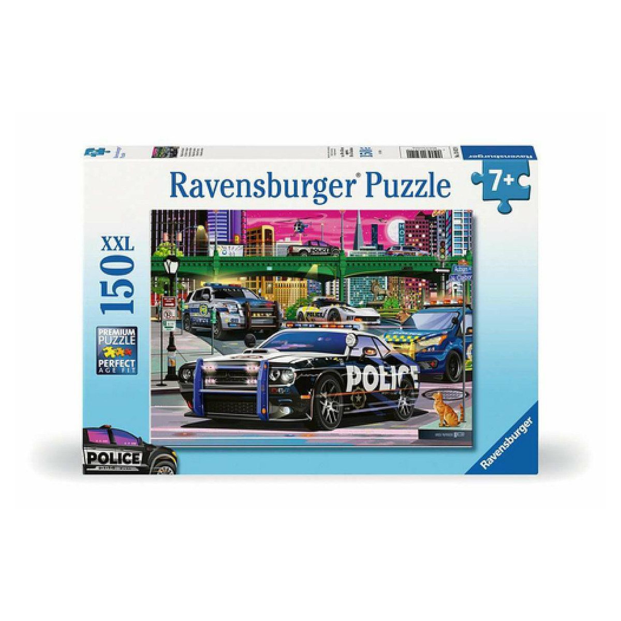 RAVENSBURGER Puzzle 150 p xxl - patrouille de police