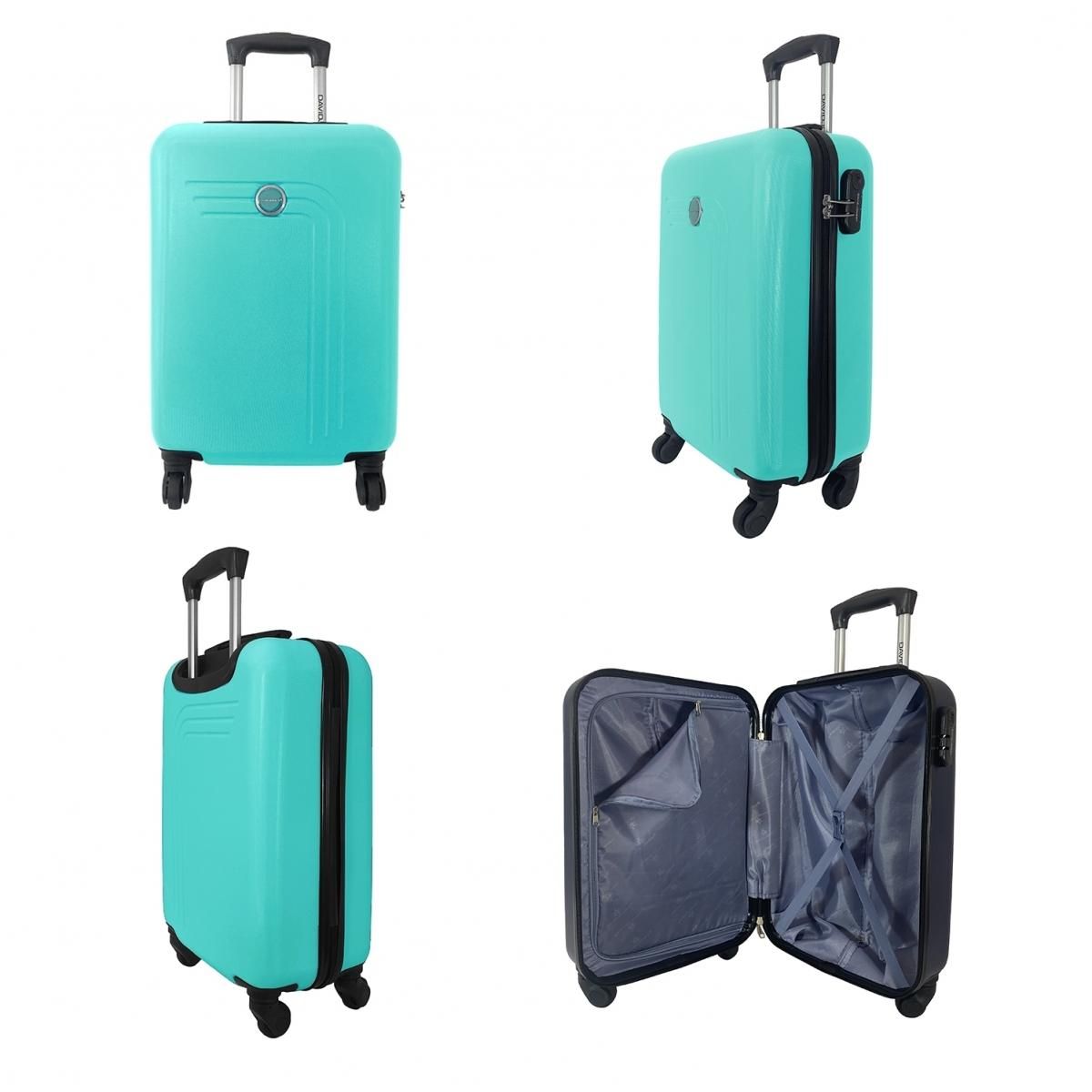 David Jones Lot 3 valises rigides dont 1 valise cabine