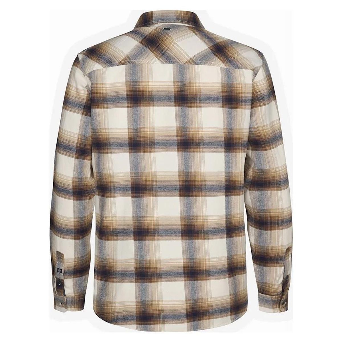 Petrol Industries Chemise Carreaux /Beige Homme Petrol Industries Sleeve Check