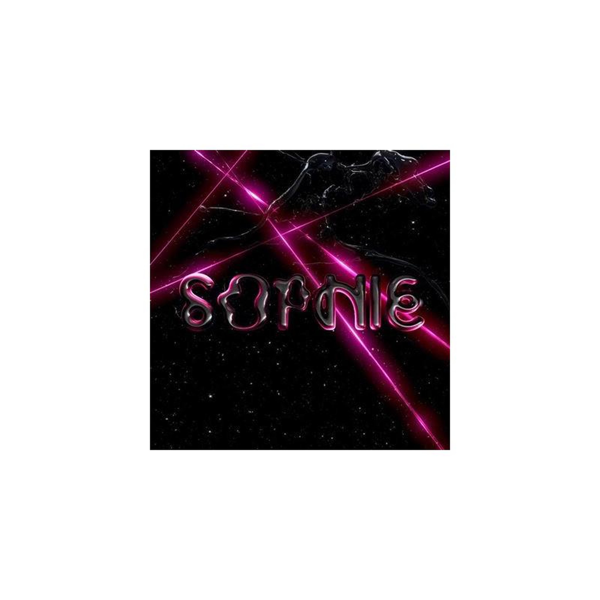 Sophie vinyle lp double sophie, pochette néon magenta transgressive
