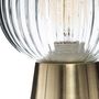 Voir la diapositive 2 : ATMOSPHERA Lampe en verre Laye H19.5