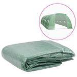 VIDAXL Couverture de remplacement de serre (24 m^2) 400x600x200 cm Vert