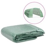 VIDAXL Couverture de remplacement de serre (24 m^2) 400x600x200 cm Vert