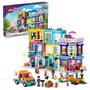 Voir la diapositive 2 : LEGO Friends 41704 - L&rsquo;Immeuble de La Grand-Rue, Maison de Poupée Heartlake City avec Café