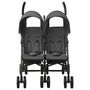Voir la diapositive 2 : VIDAXL Poussette a deux places Anthracite Acier