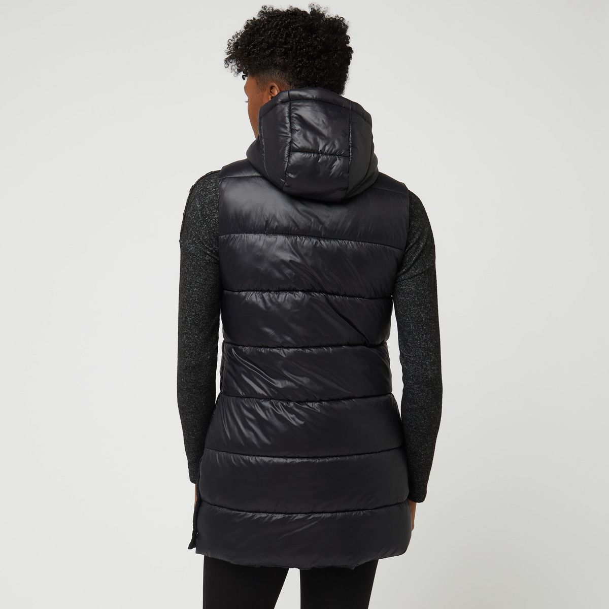 INEXTENSO Doudoune sans manche noir femme