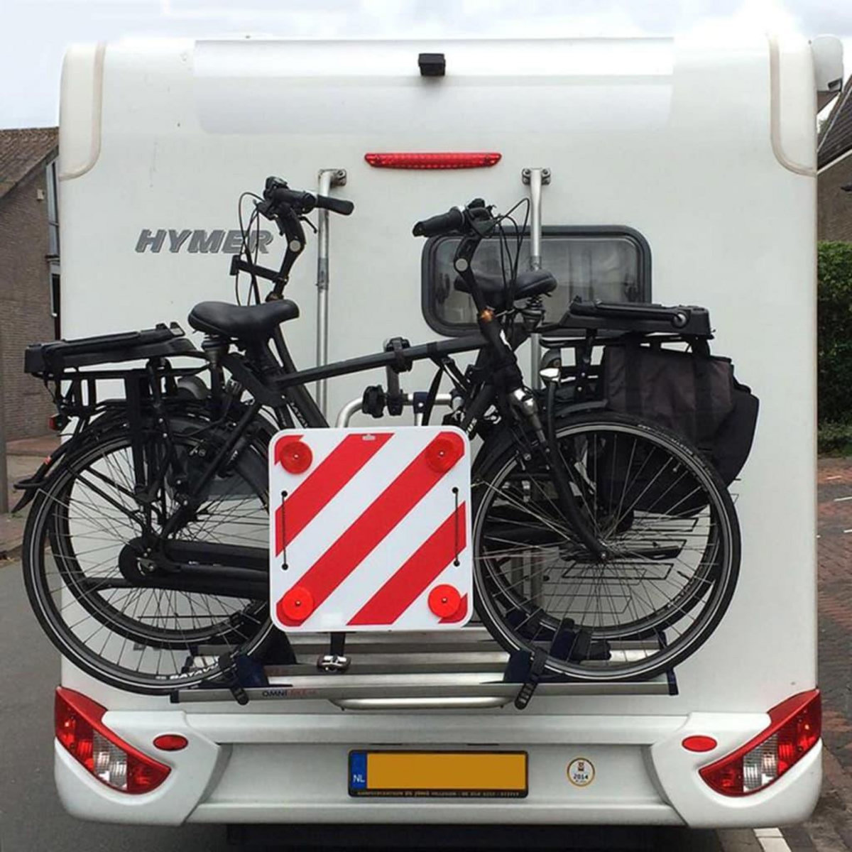 PROPLUS ProPlus Panneau d'avertissement arriere plastique reflecteurs 50x50 cm