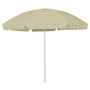 Voir la diapositive 1 : VIDAXL Parasol de plage jaune sable 300 cm
