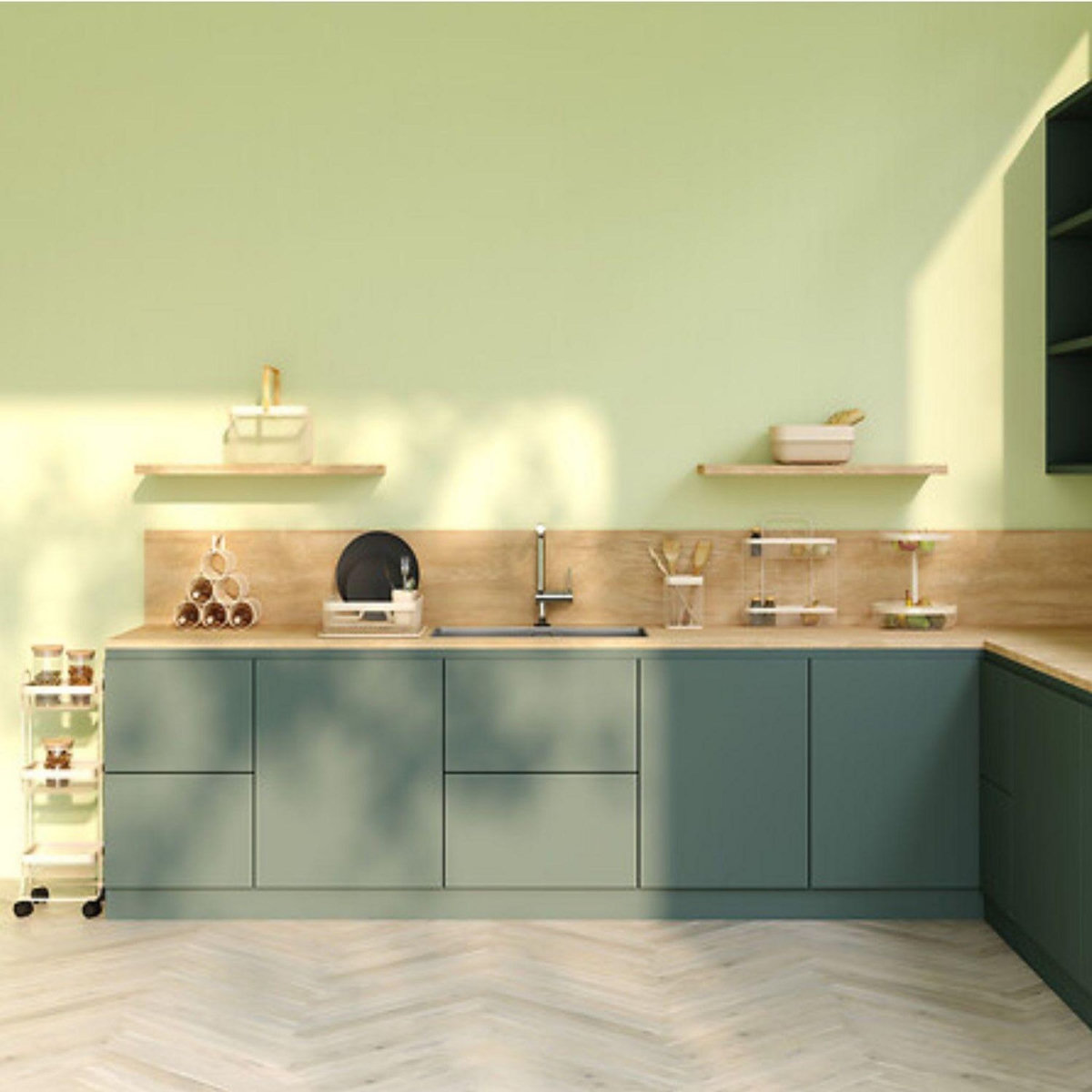 FIVE Porte-bouteilles 6 compartiments en métal MAYAJ - Beige