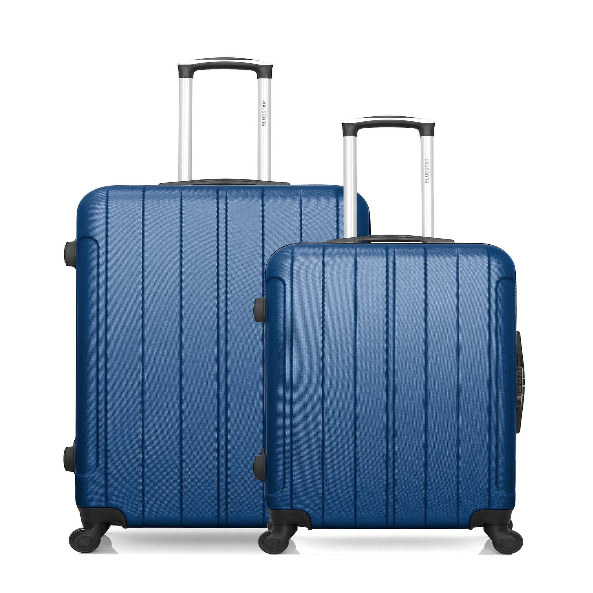 BLUESTAR Bluestar - lot de 2 valise grand format et valise weekend napoli -