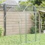 Voir la diapositive 1 : VIDAXL Cage pour poules argente 200x105x182 cm acier galvanise