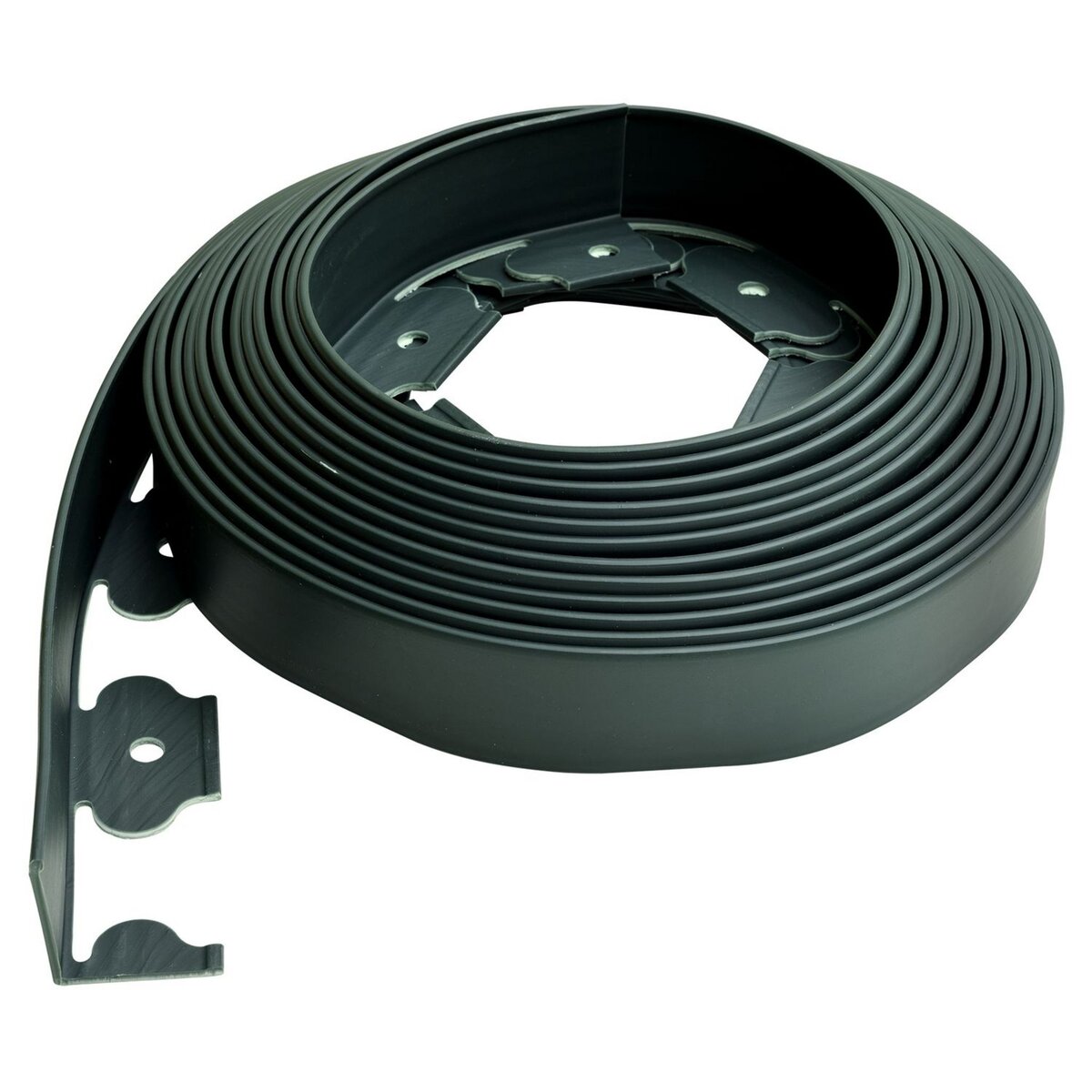 NATURE Bordure à gazon - PE, épaisseur 4 mm, vert - H5 cm x 10 m