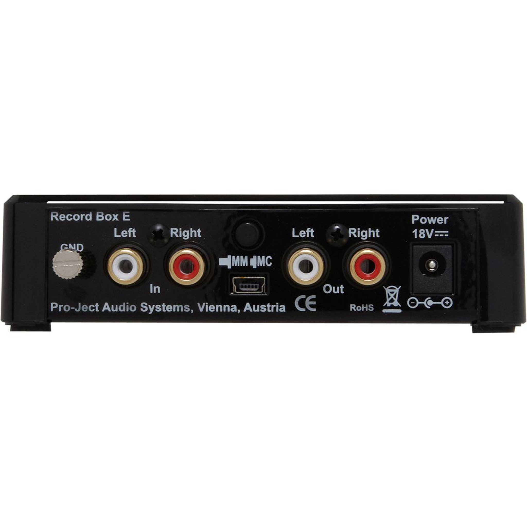 Voir la diapositive 4 : pro-ject Préampli phono Record Box E
