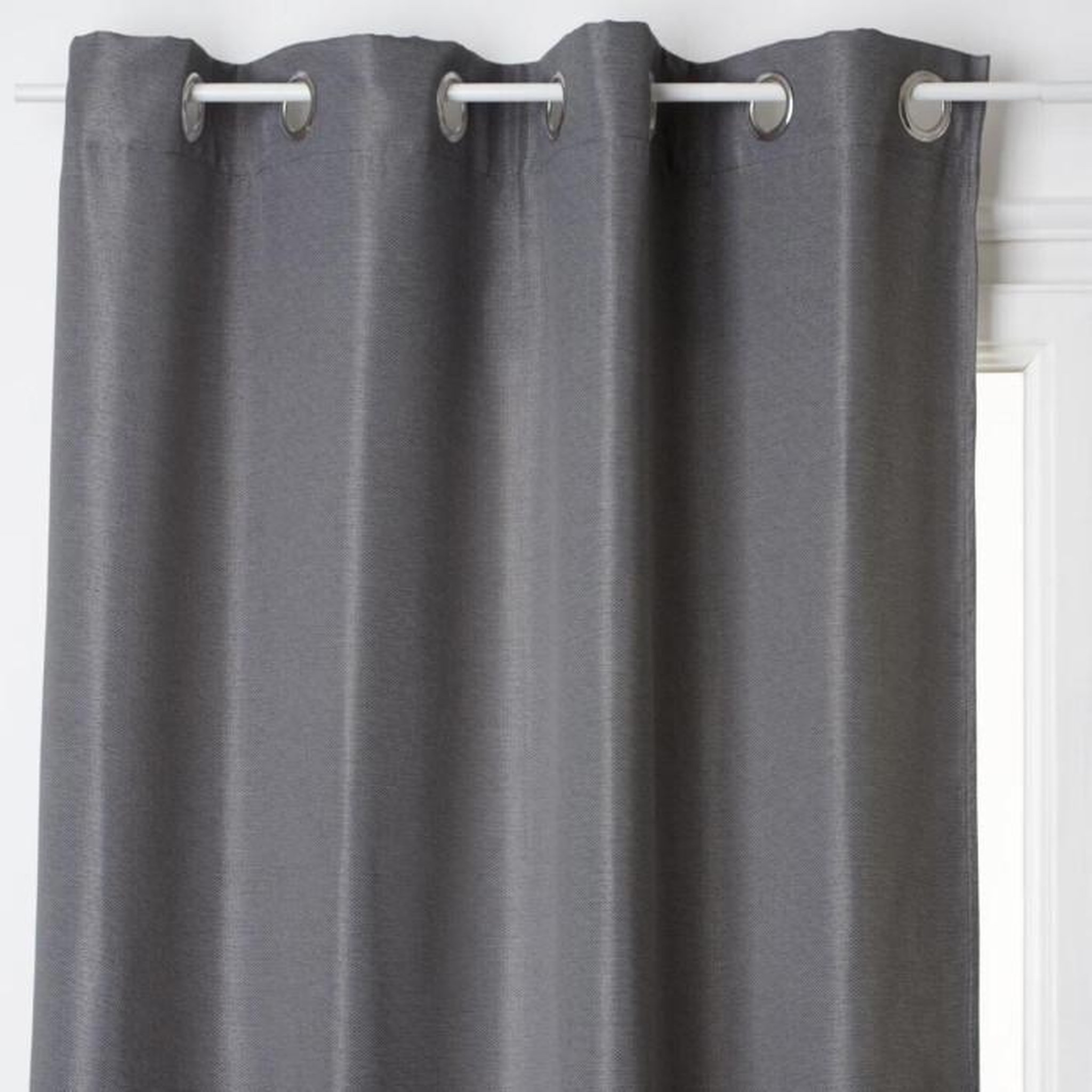 Voir la diapositive 2 : ATMOSPHERA Rideau Occultant  Elena  140x260cm Gris Foncé