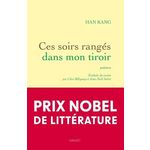 CES SOIRS RANGES DANS MON TIROIR, Han Kang