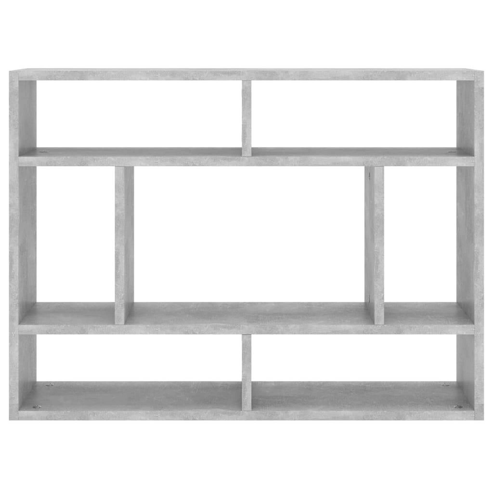 Voir la diapositive 4 : VIDAXL Etagere murale Gris beton 75x16x55 cm Bois d'ingenierie