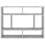 Voir la diapositive 4 : VIDAXL Etagere murale Gris beton 75x16x55 cm Bois d'ingenierie