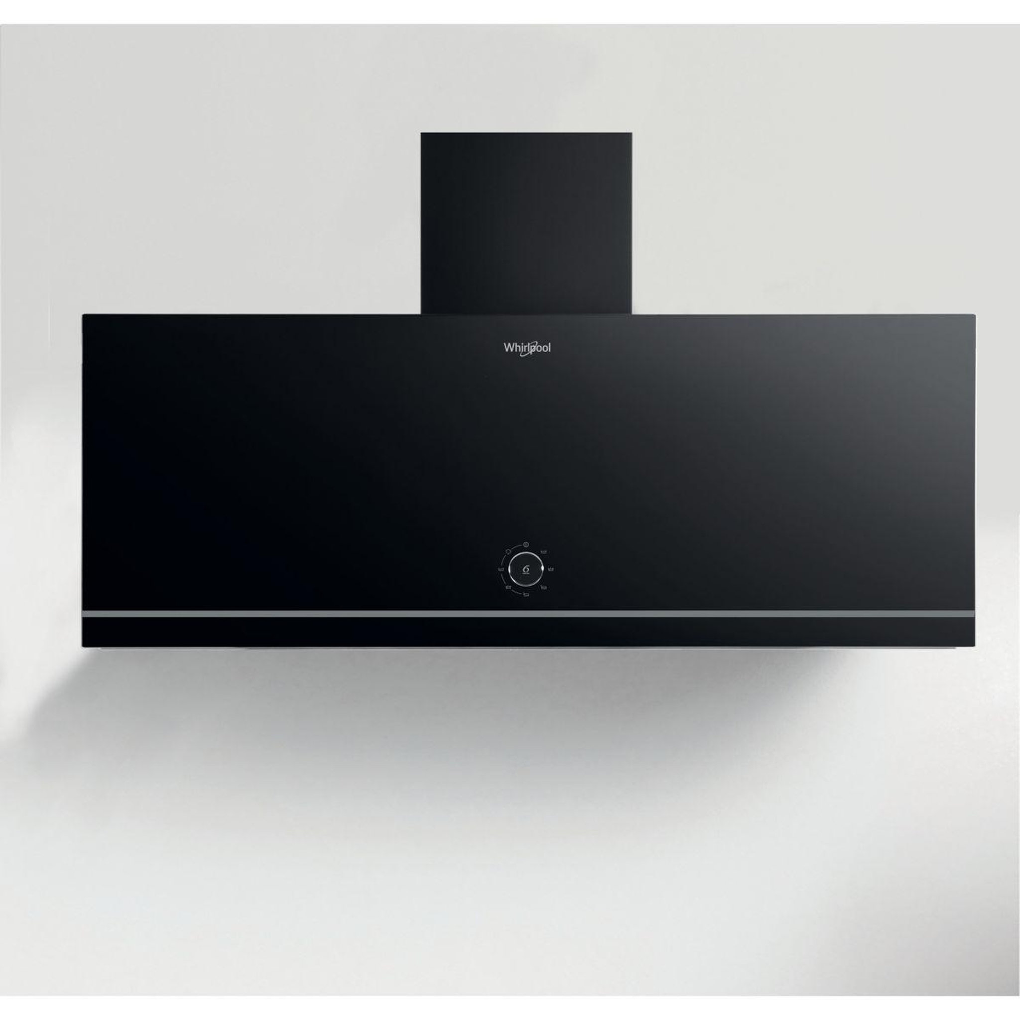 Voir la diapositive 2 : Whirlpool Hotte décorative murale inclinée whva92flmk