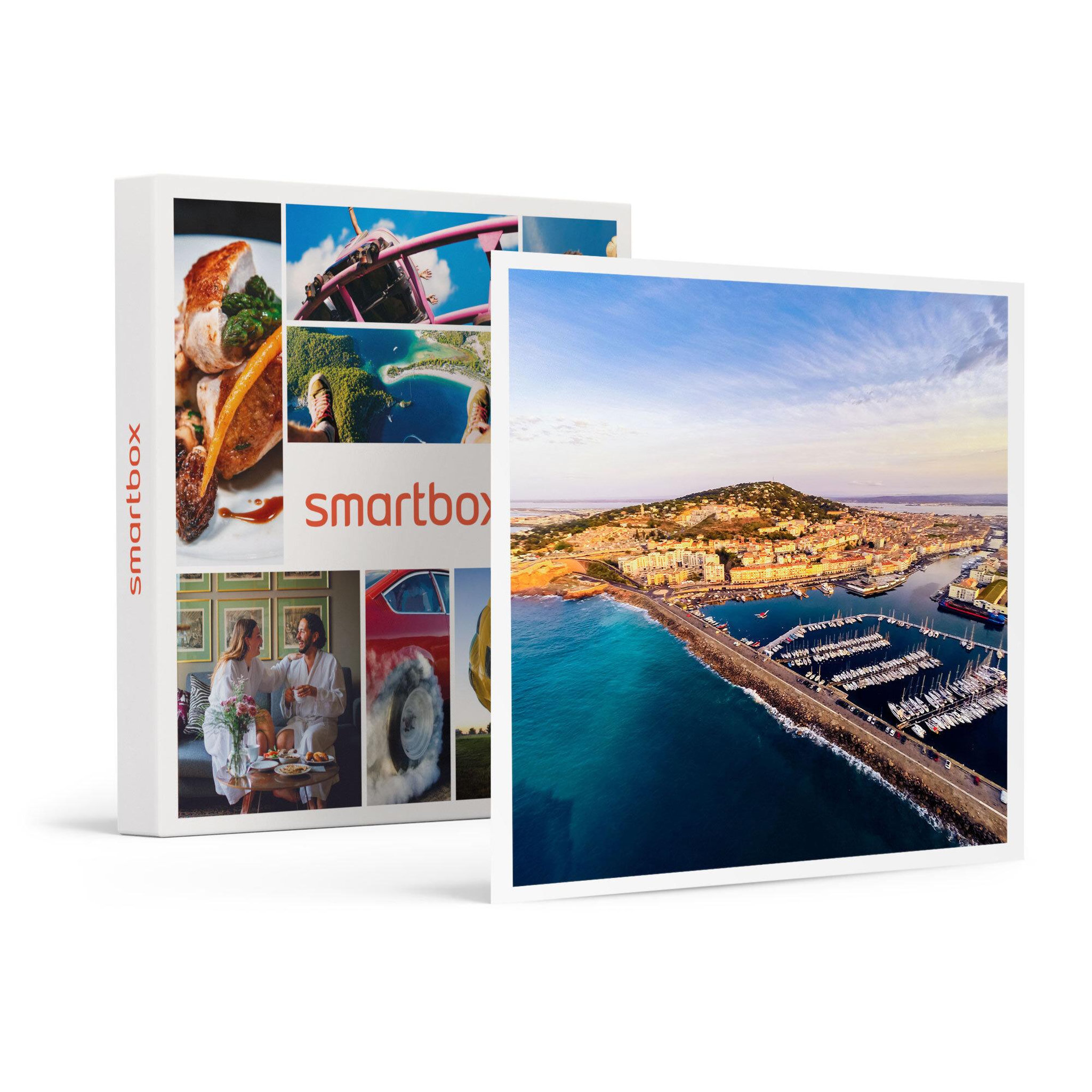 Voir la diapositive 1 : Smartbox Vol en hélicoptère de 20 min au-dessus de l'Étang de Thau - Coffret Cadeau Sport & Aventure