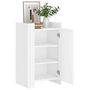 Voir la diapositive 3 : VIDAXL Buffet blanc 45x35x75 cm bois d'ingenierie