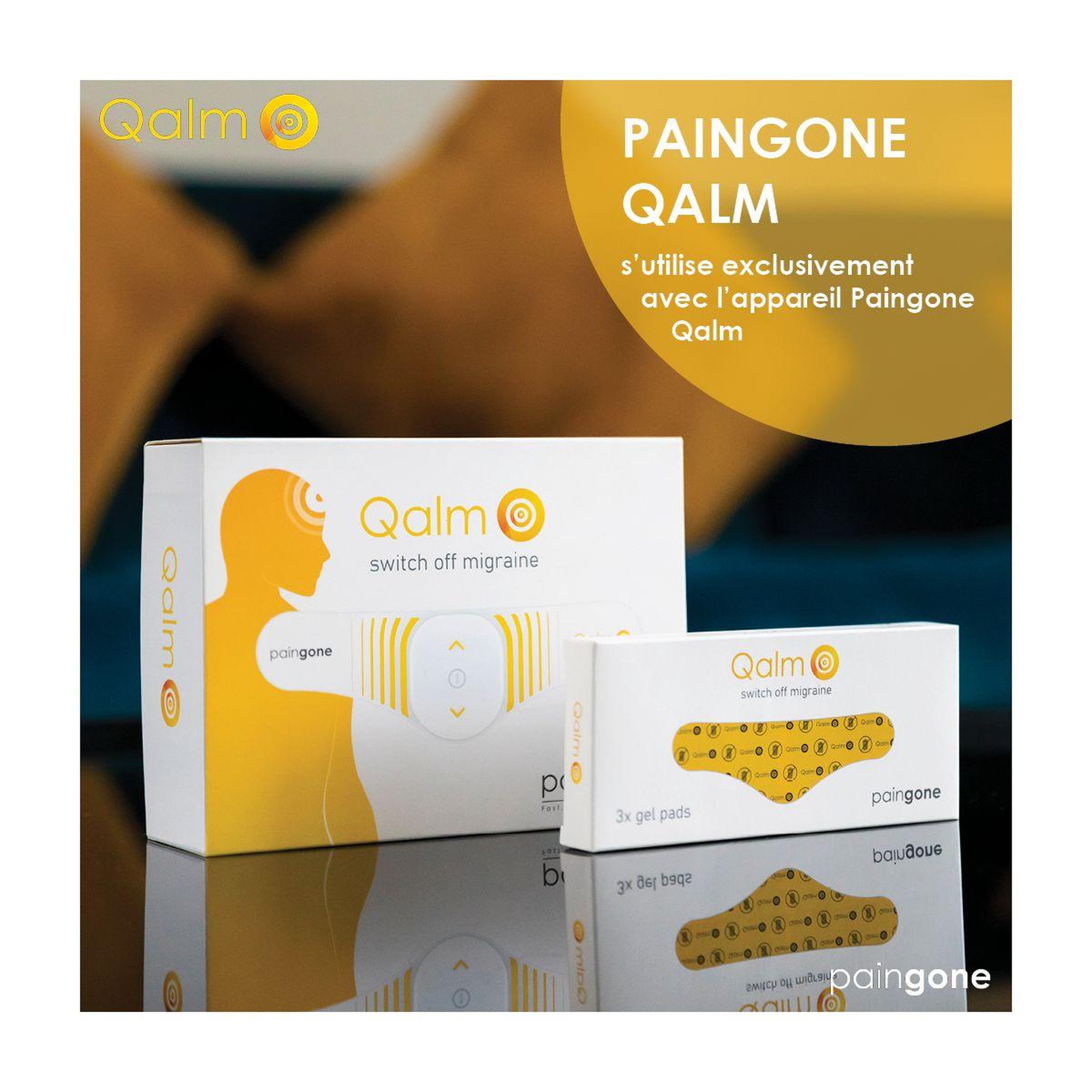 Voir la diapositive 2 : PAINGONE Anti douleur de remplacement pour Qalm