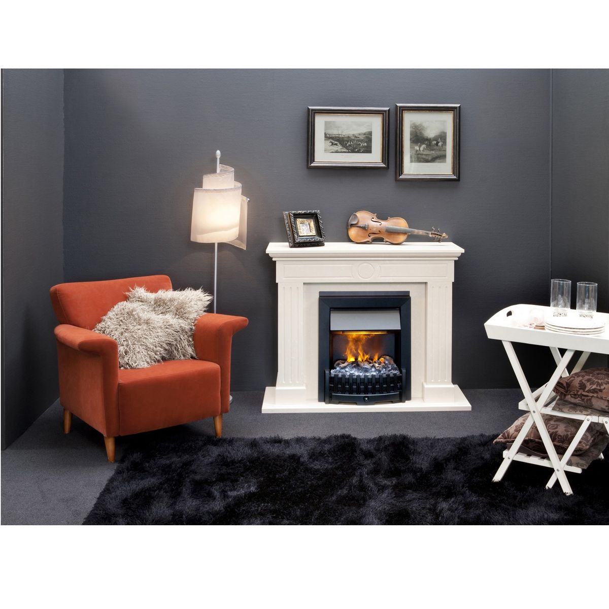 GLEN DIMPLEX Foyer encastrable électrique 2000W - Danville