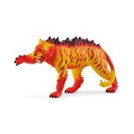 Schleich Figurine Tigre de Lave, Tigre Malicieux au Pelage Terrifiant, Jouet Durable, Schleich 70148 Eldrador Creatures